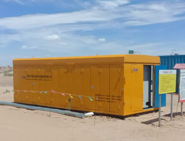 克拉玛依某油田用SF-10/250中高压空气压缩机